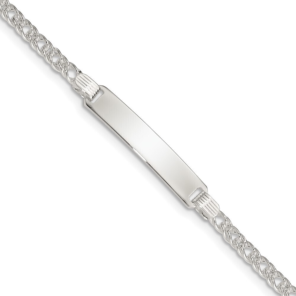 Kazi Luxury Sterling Silver 's ID Bracelet